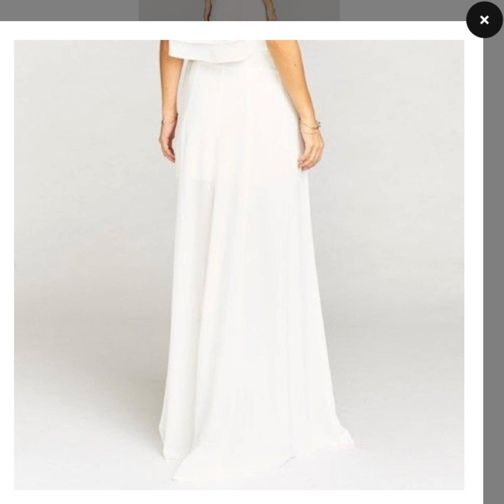Show Me Your MUMU - Princess Ariel Maxi - Ivory Crisp XS